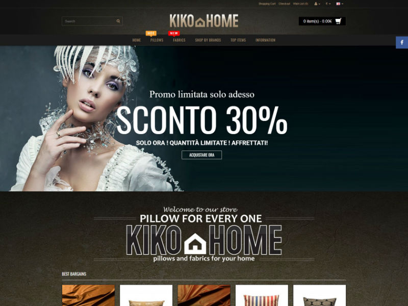 Kikohome.it – KIKO HOME INTERNATIONAL